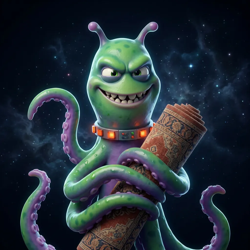 RugAlien portrait